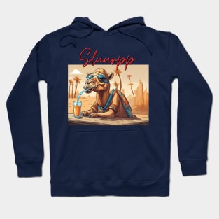 camel drinking Hoodie